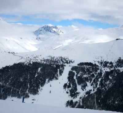 団塊夫婦のスキー＆絶景の旅・ダヴォス＆リビーニョ＆サンモリッツを滑る−（２）リビーニョ