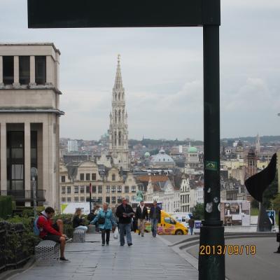 ブリュッセルで、チョコと石畳と少しの芸術