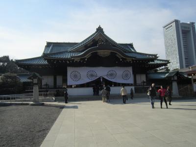 日本三名泉草津温泉旅行～東京前泊：靖国神社