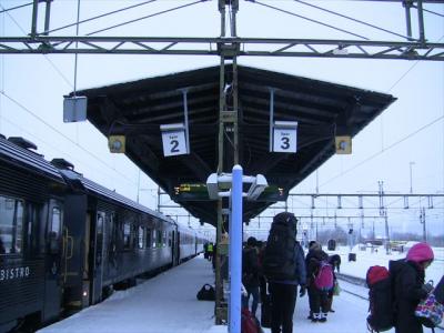 第3回北欧オーロラ紀行vo.2ノーランストーグ2日目終点ナルヴィク到着