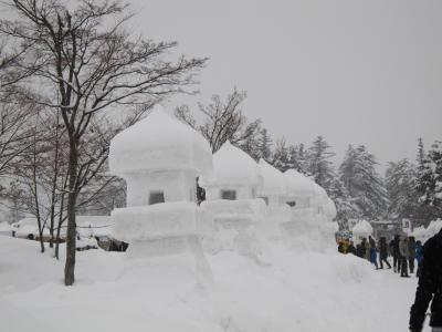 米沢雪灯籠祭り（昼の部）