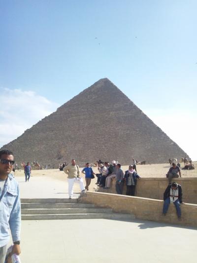 念願のピラミッド