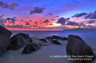 セーシェルの夕陽が見たくて。　（Seychelles /　＊セイシェルの夕陽）