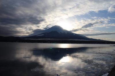 ♪ダイヤモンド富士だよ～♪　・？