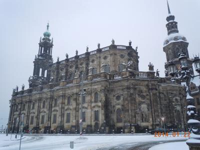 雪のドレスデンと小ヴェネツィア(バンベルク)を訪ねて(世界遺産観光)④