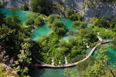 クロアチア - アドリア海東岸の旅 【プリトヴィッツェ湖畔国立公園】