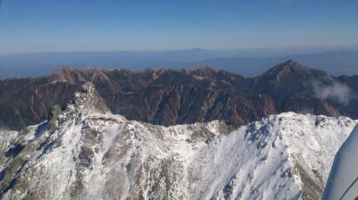 一枚の葉書に誘われて…晩秋の信濃路一人旅 VOL.3 セスナで飛んだ!日本アルプス空中散歩（^^♪
