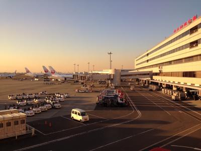 日本航空利用の旅。羽田→伊丹