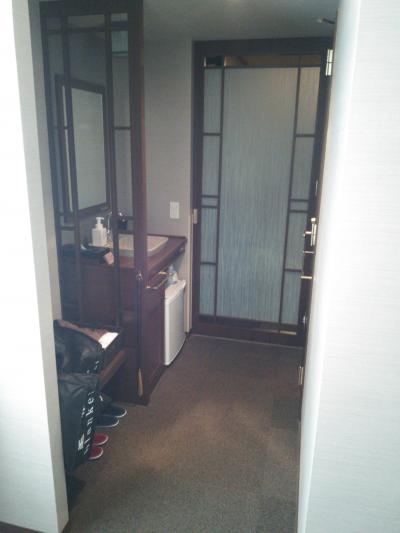 受験の為に前泊