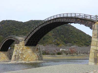 山口県　岩国　錦帯橋と吉香公園周辺