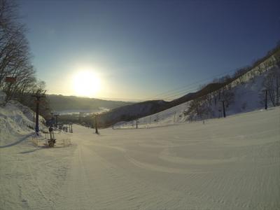 家族スキー白馬五竜とおみスキー場とちょい大糸線撮り鉄