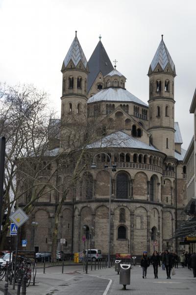 ドイツ冬の旅　ベルリン、ケルンでクリスマス休暇13～雨のケルンロマネスク教会めぐり