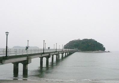 【愛知：竹島】　国指定天然記念物の島
