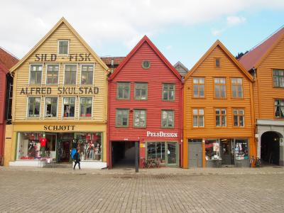 北欧周遊　ノルウェー・ベルゲン①