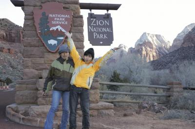 準グランドサークル親子制覇編　（ザイオン国立公園）