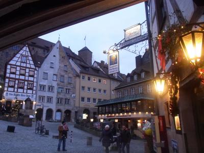 ビアライゼ２０１３(10)ビールを求めてニュルンベルク旧市街散策編　～Barfusser, Zum Schranke～