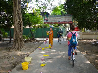 13年～14年　タイ年越し旅行（８）・バンコクサイクリングツアー！