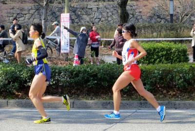 2014春、名古屋ウィメンズマラソン(3/3)：34キロ地点から、もう一度27キロ地点での観戦