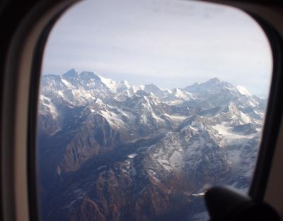 ３月　ネパール観光　エヴェレスト遊覧飛行編