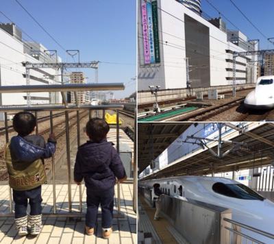 2歳子連れ旅☆新横浜駅へ新幹線を見に行きました