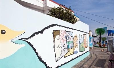 慶州南道　トンヨン　ドンビラン壁画村