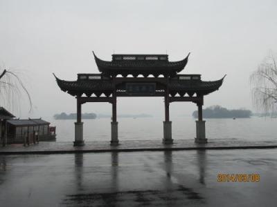 杭州の西湖・中山公園・清行宮遺址・臨時宮殿