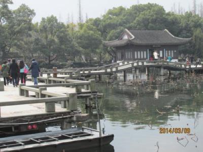 杭州の蘇堤・西湖十景・曲院風荷・蓮の名所