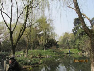 杭州の西湖十景・柳浪聞鶯・江南の庭園