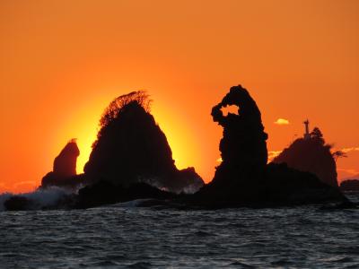 西伊豆ドライブ　～　“富士山と夕陽の絶景を求めて” 　・・・　富士見スポットを巡り～大田子海岸の夕陽に感動し～堂ヶ島・ニュー銀水に宿泊しました　・・・