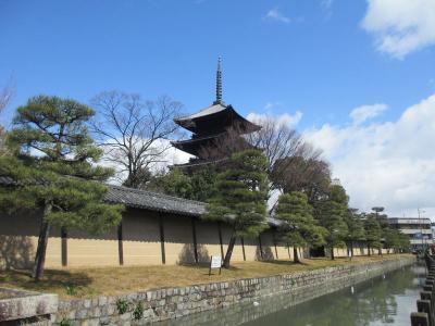 嵐の京都観光＜弘法さんの後は錦天満宮へ＞