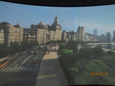 人民広場の上海城市計画展示館・３６０°新奇の旅