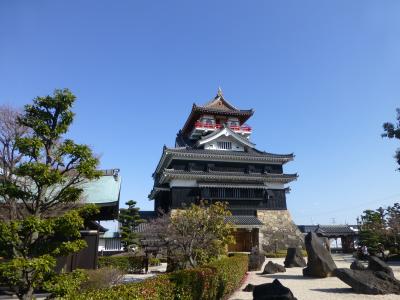 2014年春、尾張・信長の城を巡る旅　(1)清須城−五条川の岸を西へ東へ