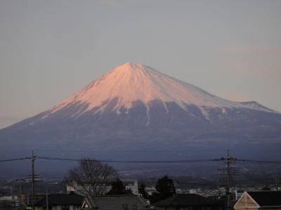 富士宮からの富士山・２０１４春