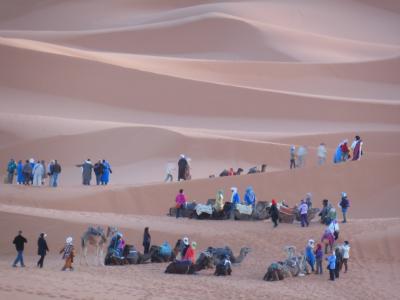 モロッコ感動周遊・・５日目・・サハラ砂丘①