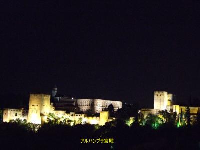 グラナダの街を散策 アルハンブラ宮殿は外から眺める ポルトガル・スペイン2011