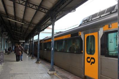 たび　ポルトガル　コインブラからオビドスまで列車移動