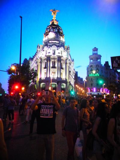 2013 ヨーロッパ周遊1ヶ月の旅 (6)マドリード ヨーロッパ最大ゲイ・パレードのカオスな夜