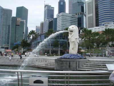 2009年夏　初シンガポール