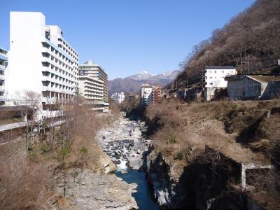 鬼怒川の風景