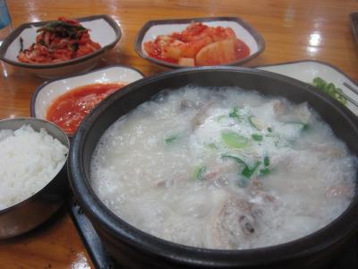 2013 韓国・水原後半は温泉行って貝焼き食らって市場も行ってスンデクッパなんぞも食べました