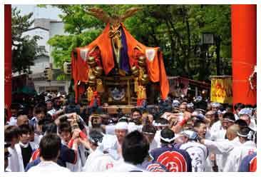 御旅所　稲荷祭2014