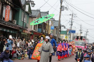 分水おいらん道中　２０１４