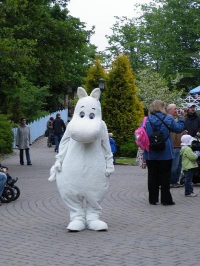 フィンランド　ムーミンワールドへ、、、、ゆるいムーミンに会えた。。。。。。