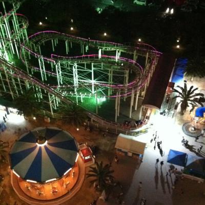 明石海峡大橋とモザイク