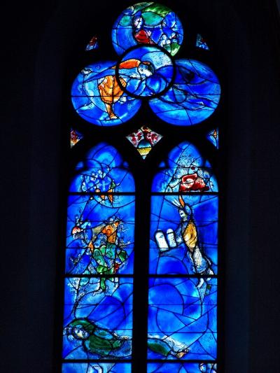 新緑の南ドイツ鉄道旅行 古城と中世の街並み　vol.6　シャガールのステンドグラス