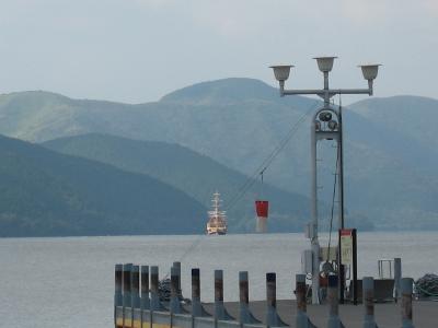 箱根～芦ノ湖から大湧谷からガラスの森美術館～