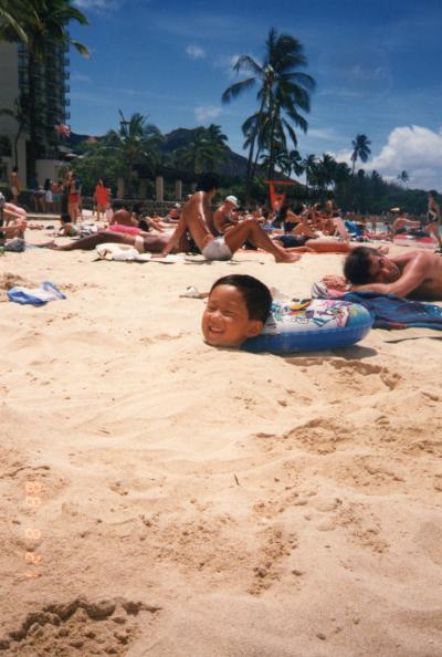 ■4歳de初ハワイ 1988 【1988.8.17-23】カウアイ島/マウイ島/オアフ島(ホノルル)