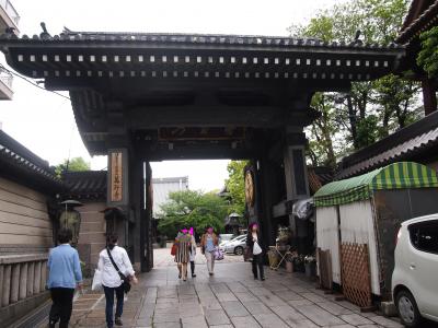 博多の街歩き　⑤　お寺めぐり　古くからある由緒ある萬行寺～