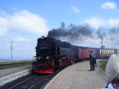 2013/07　ドイツ＆デンマークの旅（４）　魔女の山へは蒸気機関車で