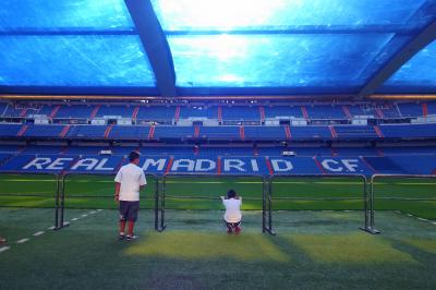 2013 ヨーロッパ周遊1ヶ月の旅 (5)レアル・マドリードのホーム ”サンティアゴ・ベルナベウ” スタジアムツアー
